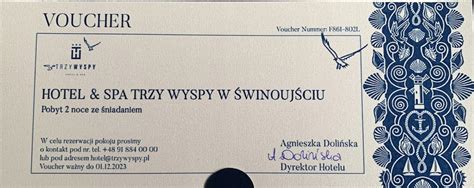 Voucher na pobyt w Hotelu Trzy Wyspy w Świnoujściu 13167303999