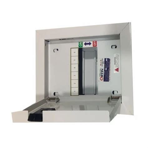 Single Door Way Mild Steel Mcb Distribution Box Tpn At Rs Piece