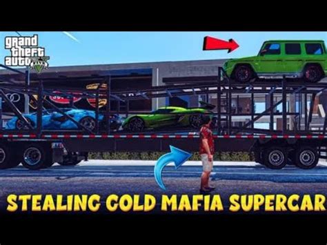 GTA 5 MICHAEL STEALING GOLD MAFIA SUPER CARS PART 2 Gtav Gta5