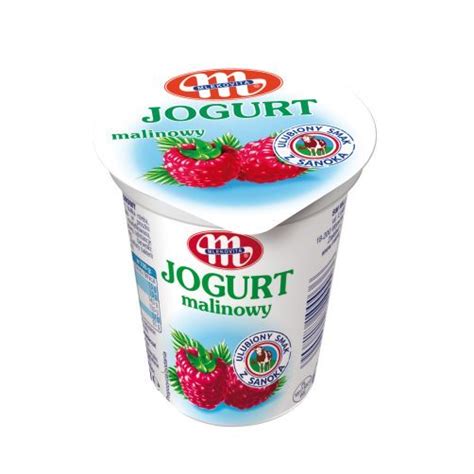 Jogurt malinowy 1 5 tłuszczu MLEKOVITA Sanok Produkty regionalne