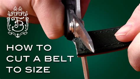 How To Cut A Belt New Update