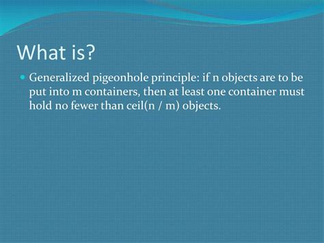 PPT - Pigeonhole Principle PowerPoint Presentation, free download - ID ...