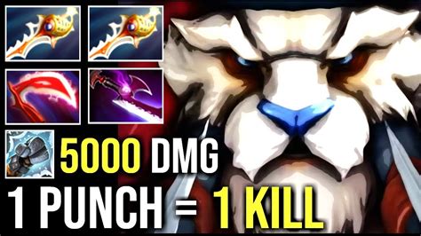 Punch Kill Tusk X Rapier Damage Makes Tinker Rage Epic