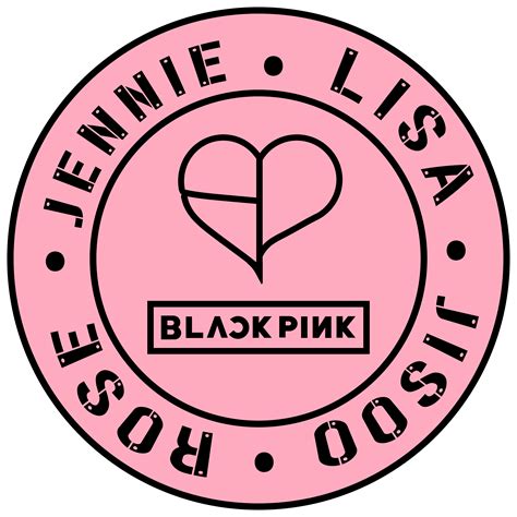 BLACKPINK Sticker Collection | Blackpink pink logo, Black pink stickers ...