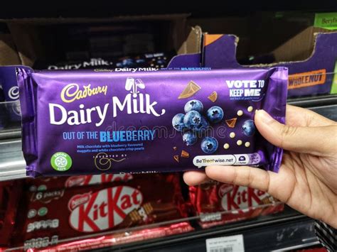 Shah Alam Malaysia 8 October 2020 Hand Hold A Packet Of Cadbury