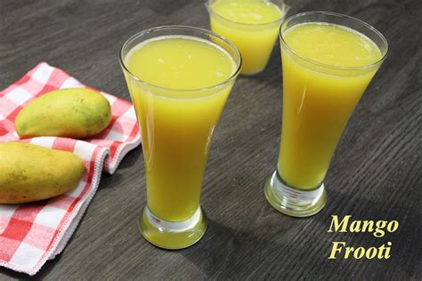 Mango Frooti How To Make Mango Frooti Soothing Drink For Summer