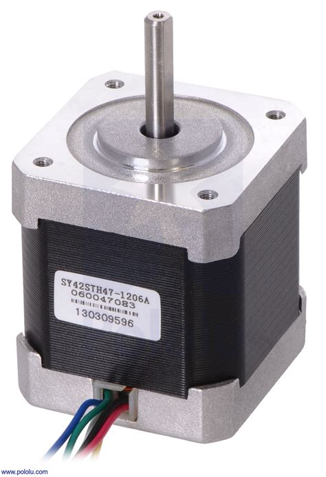 Pololu Stepper Motor Unipolarbipolar 200 Stepsrev 42×48mm 4v 1