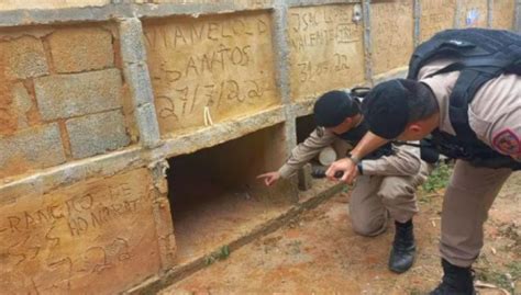 Coveiro V Cimento Fresco E Descobre Mulher Enterrada Viva Em Cemit Rio