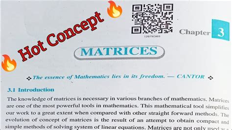 Class 12th Matrices Matrices Class 12th Matrix Class 12th Math Chapter