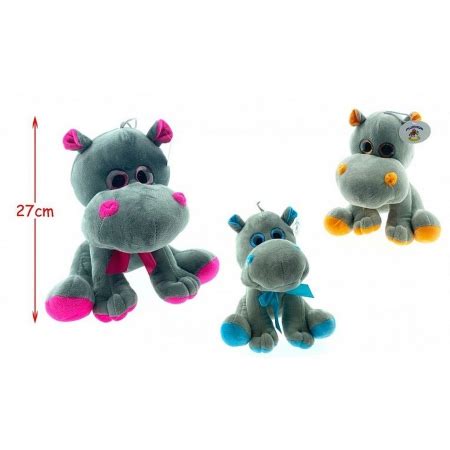 PELUCHE HIPPOPOTAME H27CM