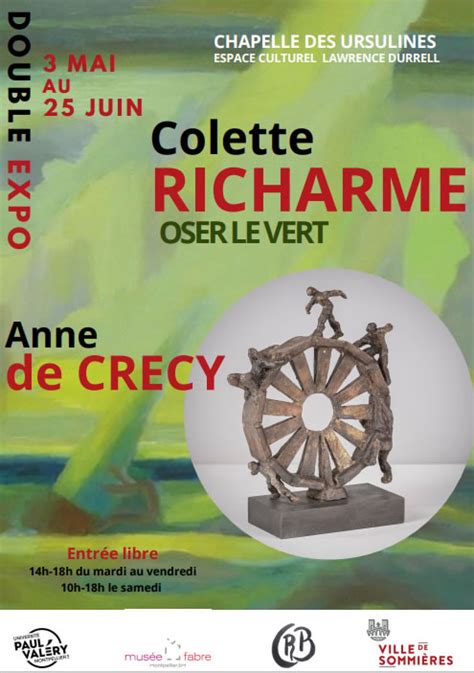 Expo à Sommières Anne De Crécy