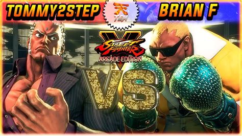 Sfv Ae Tommy Step Urien Vs Brian F Balrog Ranked Match Sf Tensfv