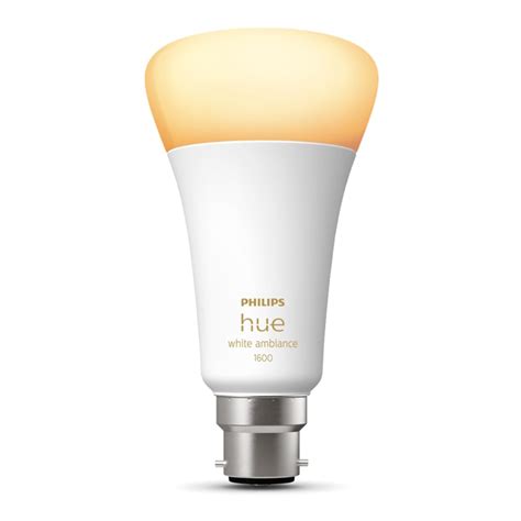 Philips Hue White Ambiance Home Light Bulbglobe 15w A67 B22 W