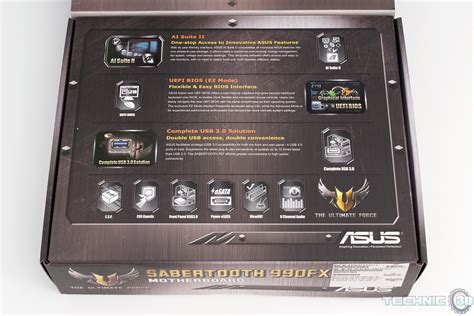 Asus Sabertooth Fx Mainboard Im Test Review Technic D