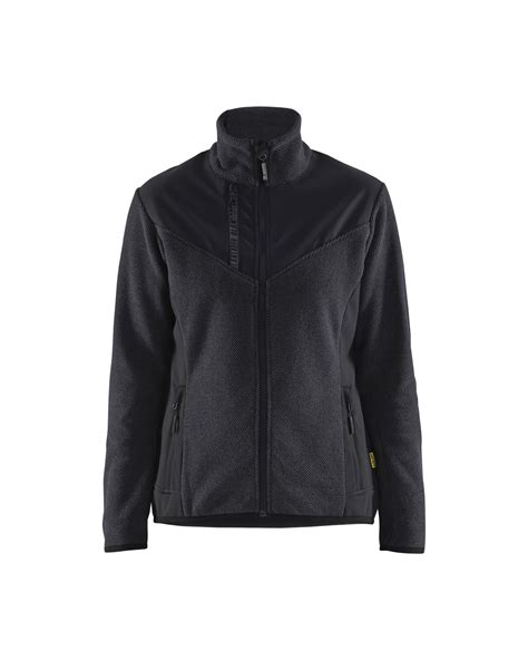 Veste tricotée avec softshell femme Blåkläder