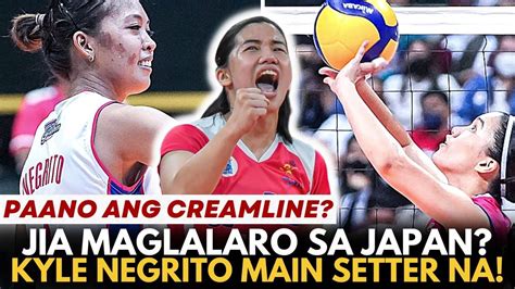 Jia Iiwan Ang Creamline Maglalaro Sa Japan Negrito Main Setter Na