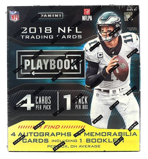 Panini Playbook Football Hobby Box La Sports Cards