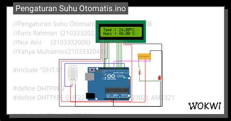 Pengaturan Suhu Otomatis Wokwi Esp Stm Arduino Simulator