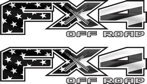 Amazon FX4 Off Road Decal Replacement Sticker F150 Bedside F