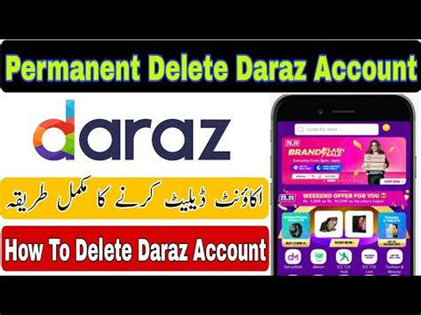 Daraz Account Permanently Delete Daraz Account Delete How To Delete