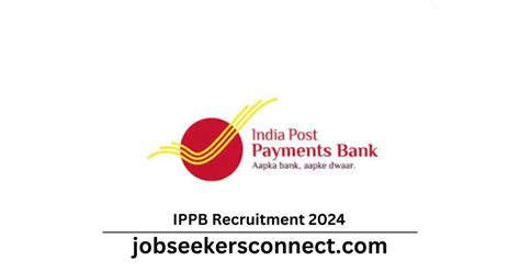 Ippb Recruitment Notification For Posts Online Form Job Seekers