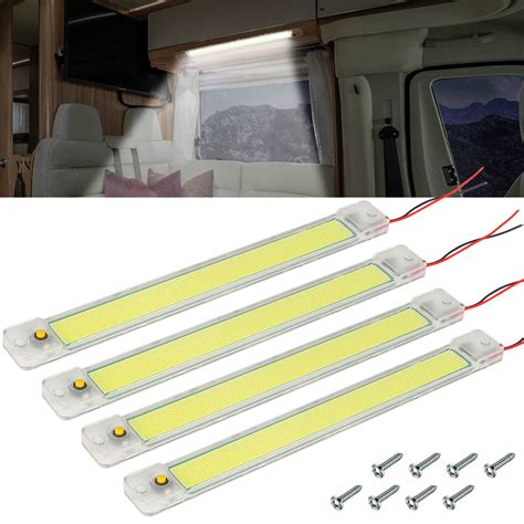 Buy Linkstyle Volt Led Interior Light Bar Leds Cob Strip Lights