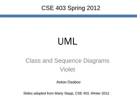 Pdf Uml Courses Cs Washington Edu Uml Class Diagrams Uml Class