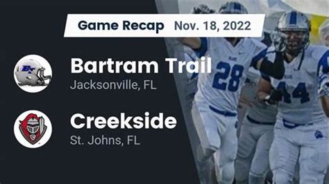 Football Game Preview Bartram Trail Bears Vs Buchholz Bobcats