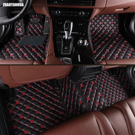 Specially Customizd fit car floor mats for BMW Z4 E85 E89 Leather heavy ...