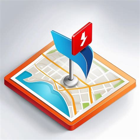 Premium Photo Checkmark Icon Approvement Concept Geolocation Map Mark