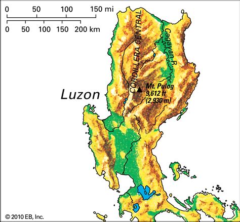 Map Of Luzon Philippines With Cities UK Online | pinnaxis.com