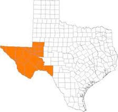 mountains and Basins - Regions of Texas