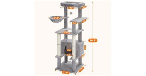 Cat Furniture for Large Cats with Hanging Basket