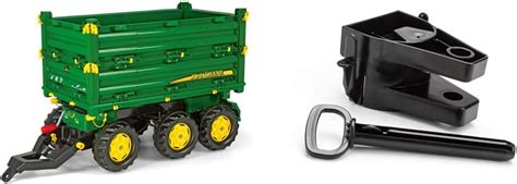 Rolly Toys Rollymulti Trailer John Deere Kipper Dreiseitenkipper Mit