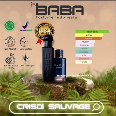 Jual Baba Parfum Parfum Premium Import Varian Crisdi Sauvage Shopee