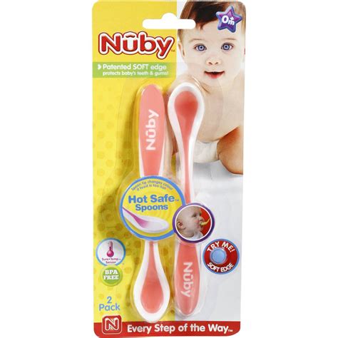 Nuby Hot Safe Spoons Pack Woolworths