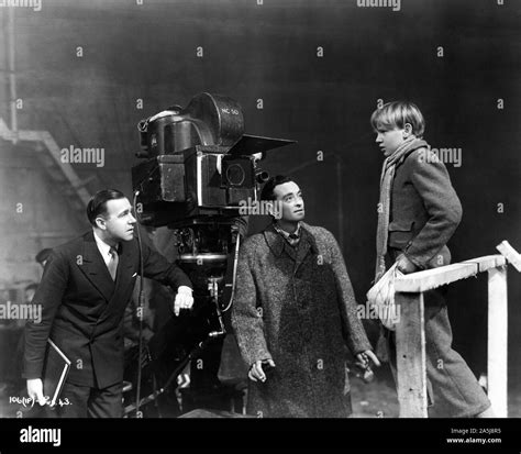 Producer Ronald Neame Director David Lean And Anthony Wager As Pip On