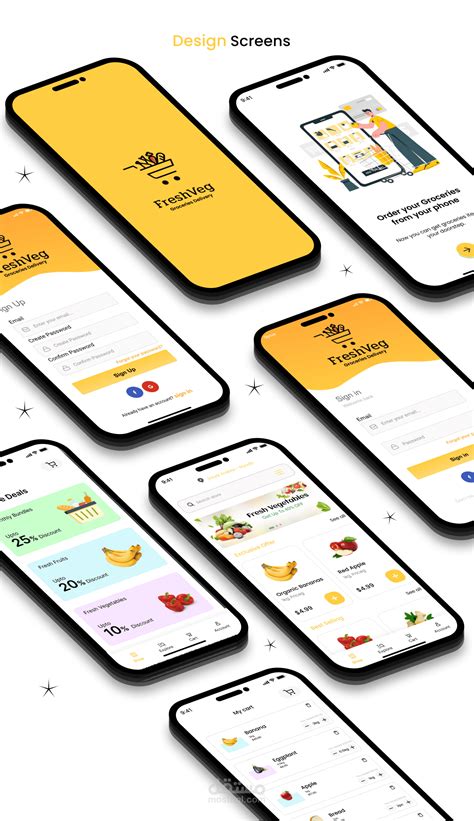 FreshVeg / Groceries Delivery App | مستقل