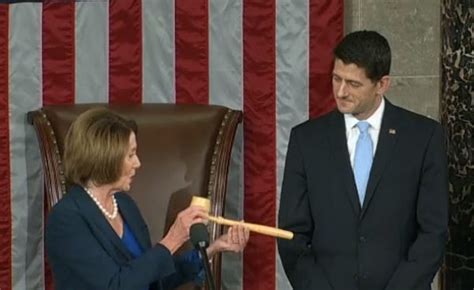 Nancy Pelosi Sending Thoughts Prayers And A Foot Up Paul Ryan S Ass