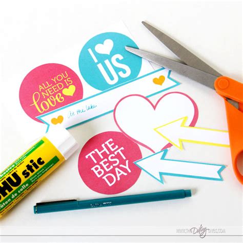 Diy T I Love Us Printable Book The Dating Divas