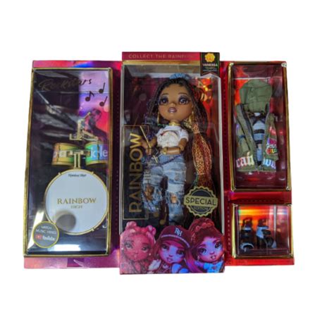 Rainbow High Rockstar Vanessa Tempo Fashion Doll Garland Home Center