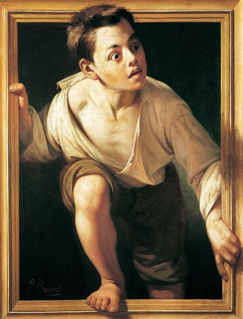 Pere Borrell Del Caso Escaping Criticism Reproduction Printed