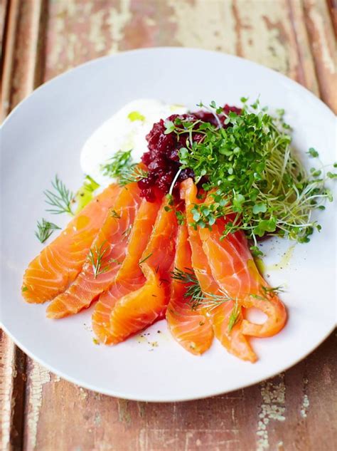 Super Quick Salmon Gravadlax Fish Recipes Jamie Oliver