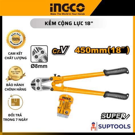 Kềm cộng lực 18 inch INGCO HBC1818 Kìm cộng lực 18 45cm Đồ nghề chính