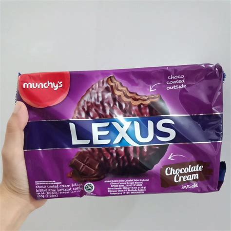 Jual Lexus Krekers Sandwich Biskuit Lexus Coklat Vanila Lemon 190 Gr