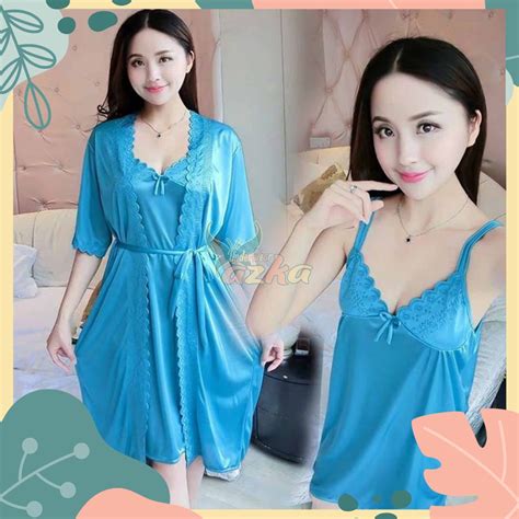 Jual Baju Tidur Trikot In Pakaian Wanita Dewasa Kimono Lingerie