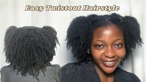 Cute Twist Outs On 4c Hair Using Cantu Curl Activator Cream Youtube