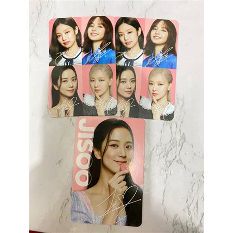 Jual Photocard Blackpink X Oreo Jisoo Jennie Rose Lisa Grup