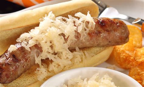 Beer Simmered Brats With Sauerkraut Better Than Bouillon