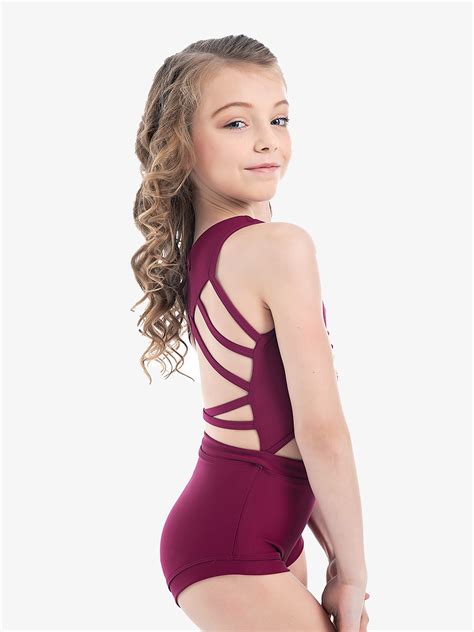 Lilly K Crown Jewel Tank Leotard Tanks Oh La La Dancewear Lk C